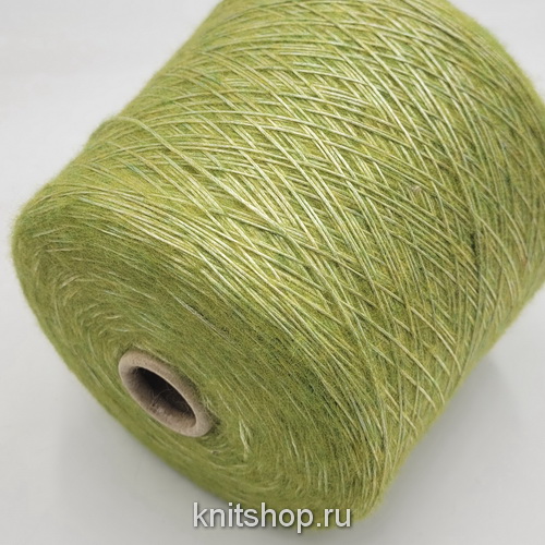 Filpucci Starlight (25046 лайм) 32% меринос, 18% бэби альпака, 50% па 500м/100гр шнурок
