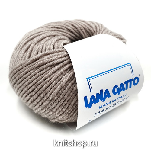 Lana Gatto Maxi Soft (20572 халва) 100% меринос экстрафайн 50 г/90 м