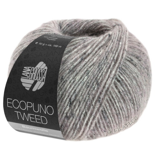 Lana Grossa Ecopuno Tweed (308) 61% хлопок, 14% альпака бэби, 10% меринос, 15% па 50г/160м