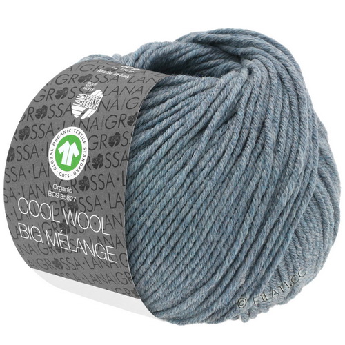 Lana Grossa Cool Wool Big Melange (210) 100% меринос экстрафайн 50 г/120 м