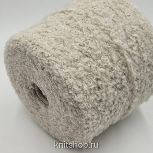 Lineapiu Eskimo (22347 Putty латте) 36% альпака, 14% меринос, 40% акрил, 10% па 200м/100гр букле