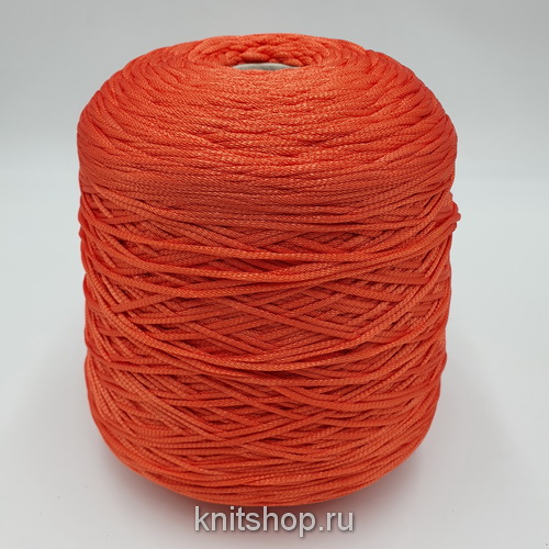 Be Me Va Brownie (Tile коралл) вискоза, нейлон 180 м/100 гр шнурок