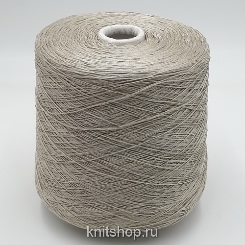Shappe Ivory (6501 бежево-серый жемчуг) 100% шелк шаппе 480м/100гр