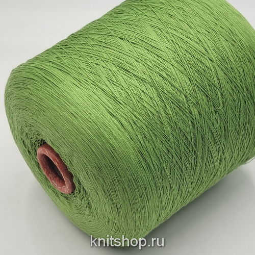 Tessili Bresciane Assuan (1098 Amazznia зеленый лайм) 100% хлопок мако 3/54 1800м/100гр