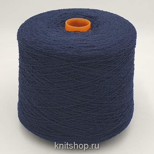 Botto Poala Ricciolo (974 темно-синий) 92% меринос, 8% па 330м/100гр букле