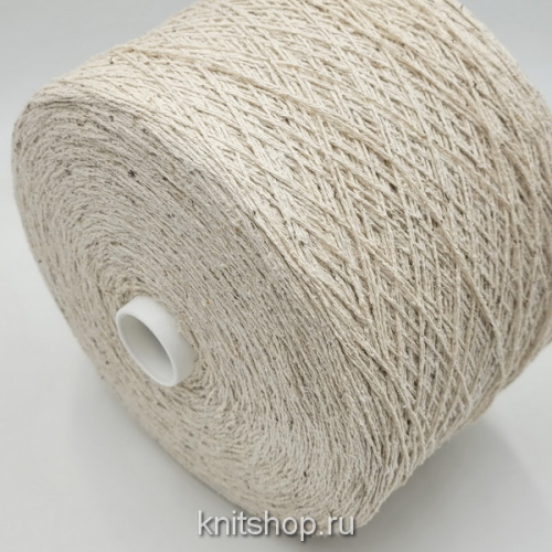 Campolmi Bourette (Naturalle натуральный экрю) 100% шелк буретный 2-й сорт 4/15 375м/100гр