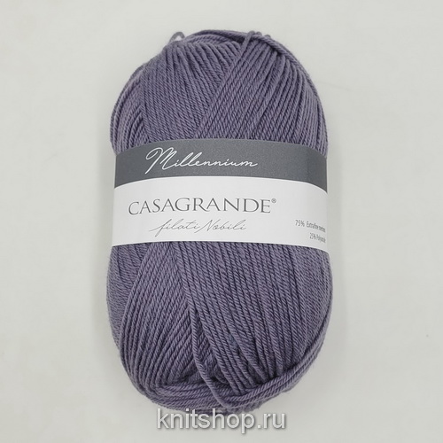 Casagrande Millennium (31.012 лаванда) 75% меринос экстрафайн, 25% па 50г/210м