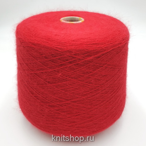 Pura Lana Italia Angora 80 (Scarlatto красный) 80% ангора, 20% па 2/16 800м/100гр