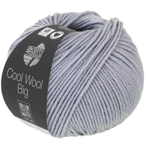 Lana Grossa Cool Wool Big uni (1019) 100% меринос экстрафайн 50 г/120 м