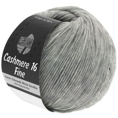 Lana Grossa Cashmere 16 Fine (15) 80% мериноc, 10% кашемир, 10% полиамид 50 г/320 м