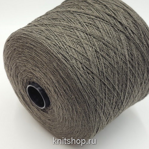 Zegna Baruffa Kent 2/18 (781887 темно-зеленый хаки) 100% меринос 900м/100гр