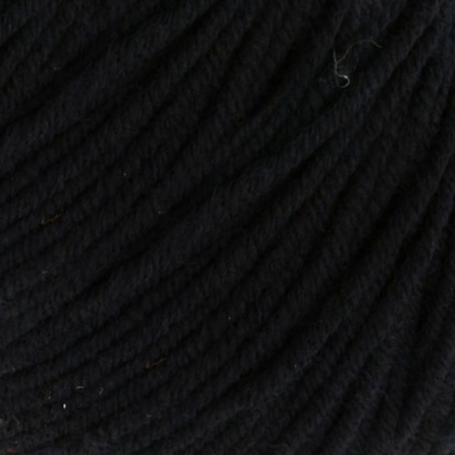Lana Grossa Cool Wool Big uni (627 черный) 100% меринос экстрафайн 50 г/120 м