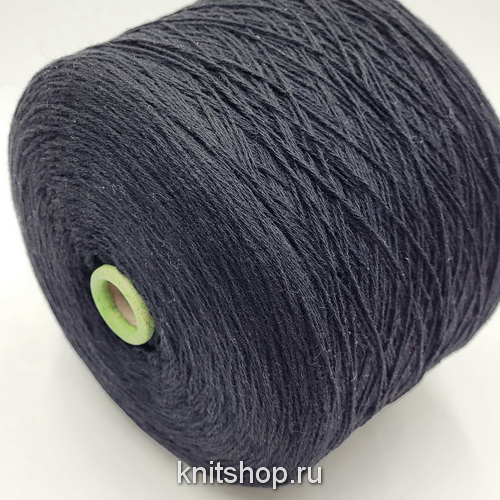 Pool Filati Fenice (05 Nero черный) 70% шерсть ягненка, 25% па, 5% другие волокна 3/12 400м/100гр