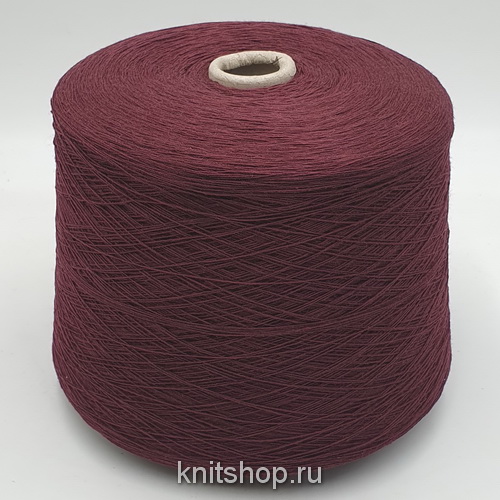 Millefili Cashfive (5170 винный) 30% меринос, 30% вискоза, 5% кашемир, 35% па 1500м/100гр