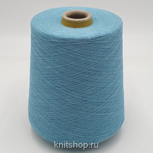 Loro Piana Cotone Silk MAC4133 (60АМ светло-лазурный) 70% хлопок, 30% шёлк 4/140 3500м/100гр