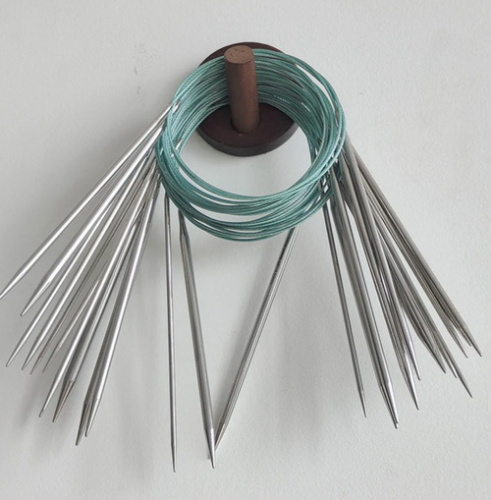 Спицы 80 см 5 мм HIMALAYA круговые металлические Lotus Yarns