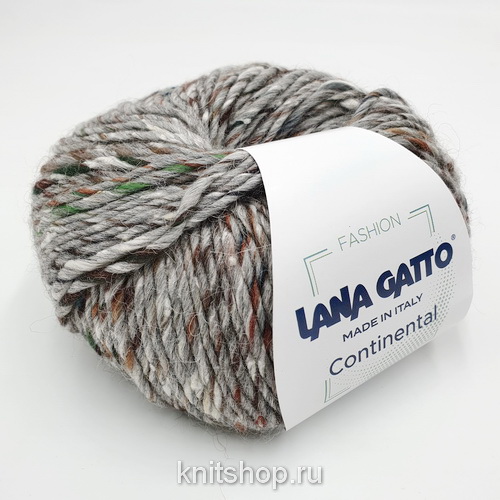 Lana Gatto Continental (08796) 65% меринос, 20% бэби альпака, 15% шёлк 50 г/75 м