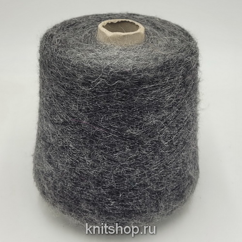 Mohair (711 графит меланж) мохер, полиакрил, па 500м/100гр 