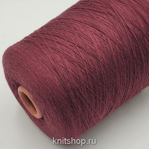 Tessili Bresciane Assuan (1036 Cherry вишня) 100% хлопок мако 3/54 1800м/100гр