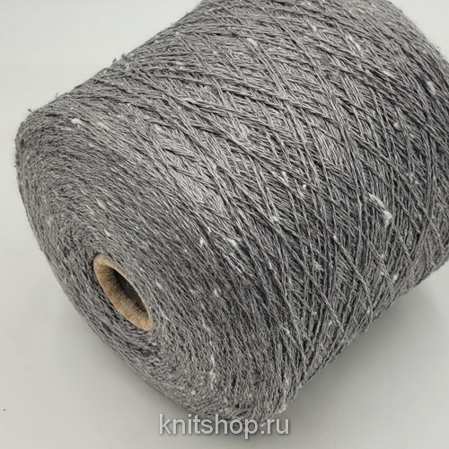 Filati Buratti 54027 (Grigio1 серый твид) 50%меринос 40%вискоза 10%шёлк тусса 2/7 350м/100гр