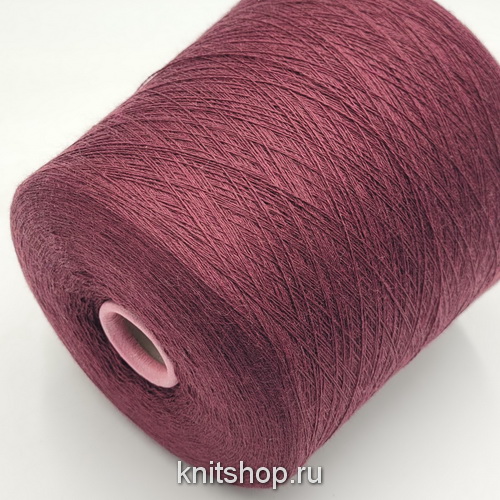 Zegna Baruffa Cashwool 2/30 (442195 винный) 100% меринос экстрафайн 1500м/100гр