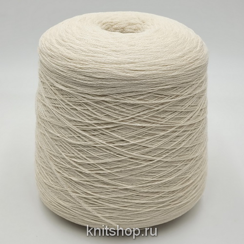 Filati Buratti 51662 (Greggio сливочный) 100% шелк 450м/100гр цепочка, полый шнурок