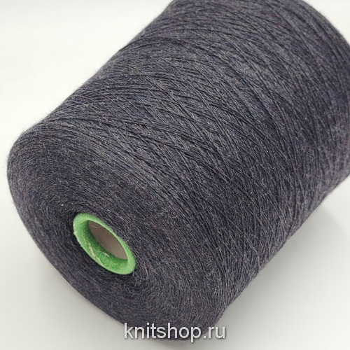 Zegna Baruffa Cashwool 2/30 (421605 антрацит меланж) 100% меринос 1500м/100гр