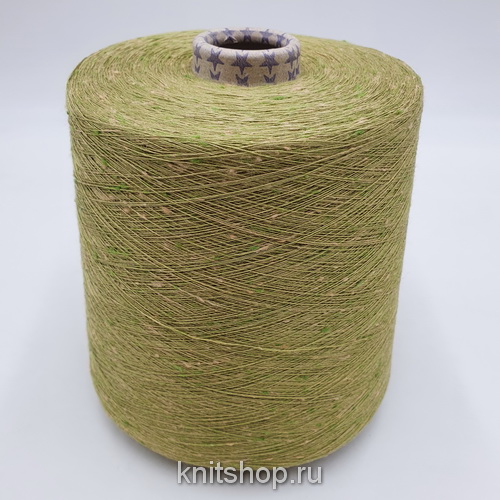 Filati Buratti Shantung Melange (66200 фисташка) 100% вискоза 1500м/100гр