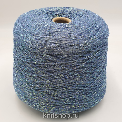 Filcom Luri (Mare голубой) 68% вискоза, 18% люрекс, 14% па 300м/100гр шнурок