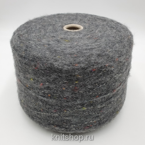 Pinori Filati MargheritaGarzato (8567 графит) 30% мохер, 10% меринос, 58% акрил, 2% па 320 м/100 гр