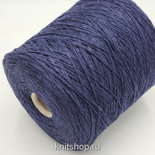 Loro Piana Art 5581 (чернильный) 23% лён 24% шёлк 53% меринос экстрафайн 280м/100гр шнурок