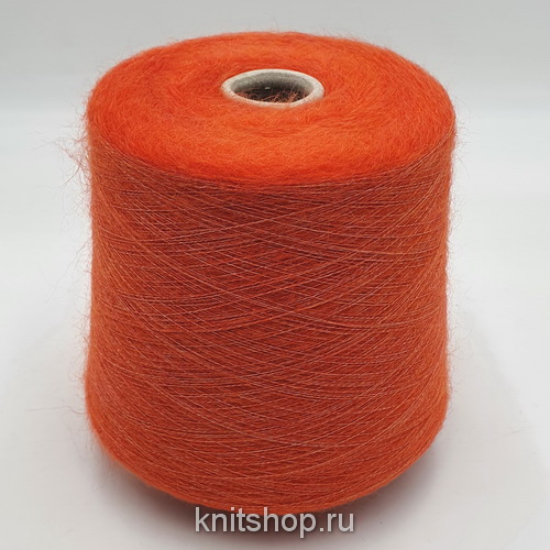 Lineapiu Camelot (52151 оранж) 67% мохер, 3% шерсть, 30% па 1500м/100гр 