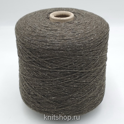 Millefili Violet (124764 хаки твид) 72% меринос, 28% шёлк 1500м/100гр