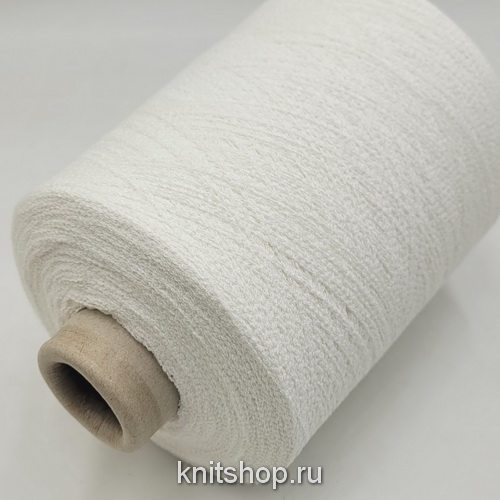 Lineapiu Rice (201 Bianco белый) 74% хлопок букле, 26% па 950м/100гр букле, фламме
