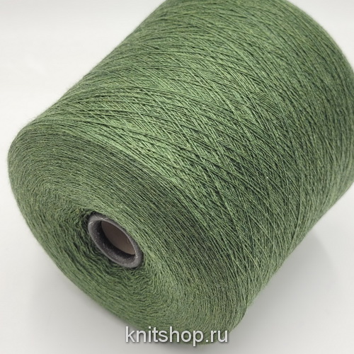 Zegna Baruffa Cashwool 2/30 (421850 папоротник меланж) 100% меринос 1500м/100гр