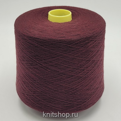 Botto Giuseppe Cashmerino Light (1296 винный) 90% меринос, 10% кашемир 2/30 1500м/100гр