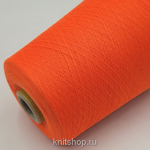 Loro Piana Wish MAD1715 (Arancio оранжевый неон) 100% меринос 2/80 4000м/100гр