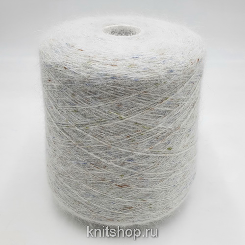 Angora Spiky Tweed (599 светло-серый) 75% ангора, 5% вискоза, 20% па 2/90 450м/100гр