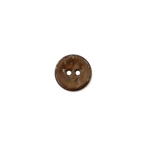 Пуговица размер 24L, диаметр 15мм цвет 4 коричневый, кокос, Katia Concept