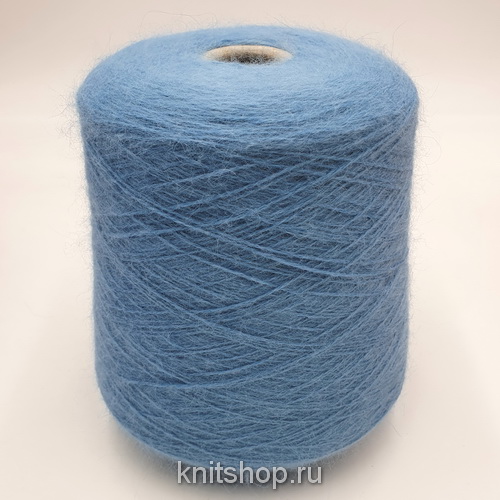 Pura Lana Italia Angora 80 (Atzeco морская волна) 80% ангора, 20% па 2/16 800м/100гр