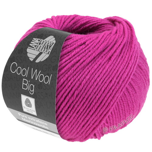 Lana Grossa Cool Wool Big uni (690) 100% меринос экстрафайн 50 г/120 м