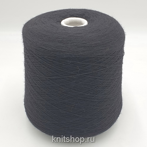 Merinos 2/28 (601 черный) 100% меринос 1400м/100гр