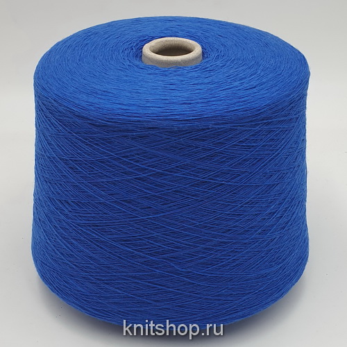 Millefili Cashfive (5257 королевский синий) 30% меринос, 30% вискоза, 5% кашемир, 35%па 1500м/100гр