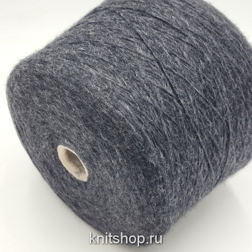 Pecci Filati Lhasa (806803 антрацит) 48% меринос, 10% кашемир, 42% па 420м/100гр шнурок