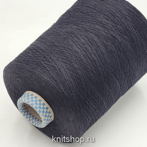 Cariaggi Menfi (30060 черный) 50% шёлк, 50% хлопок 2х2/120 3000м/100гр