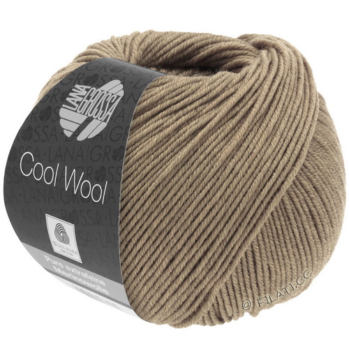 Lana Grossa Cool Wool 2000 uni (2093) 100% меринос 50 г/160 м