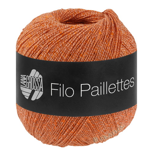 Lana Grossa Filo Paillettes (05) 55% хлопок, 39% полиэстер, 6% па, пайетки 50гр/155м