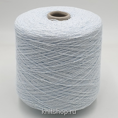 Millefili Cocomild (121078 голубой лёд) 74% хлопок, 22% вискоза, 4% пл 530м/100гр