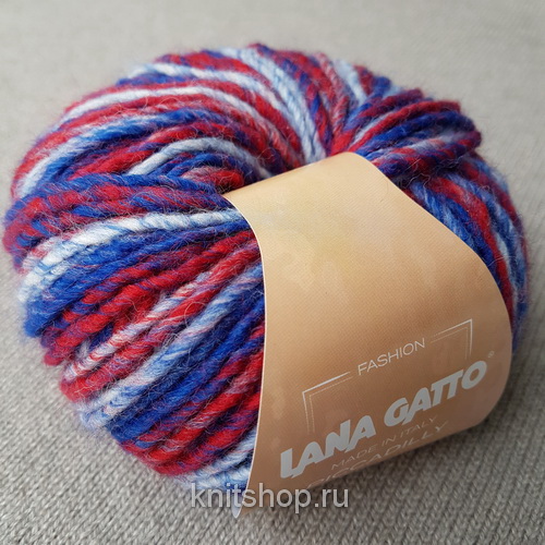 Lana Gatto Piccadilly (08416) 30% меринос, 70% акрил 50 г/90 м