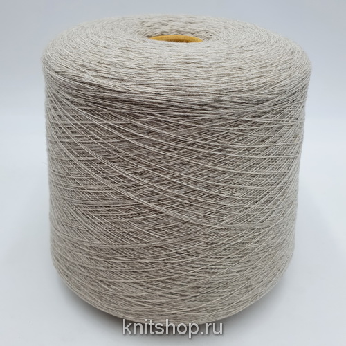 GTI Visone (Naturale песок) 90% меринос, 10% норка 1/16 1600м/100гр